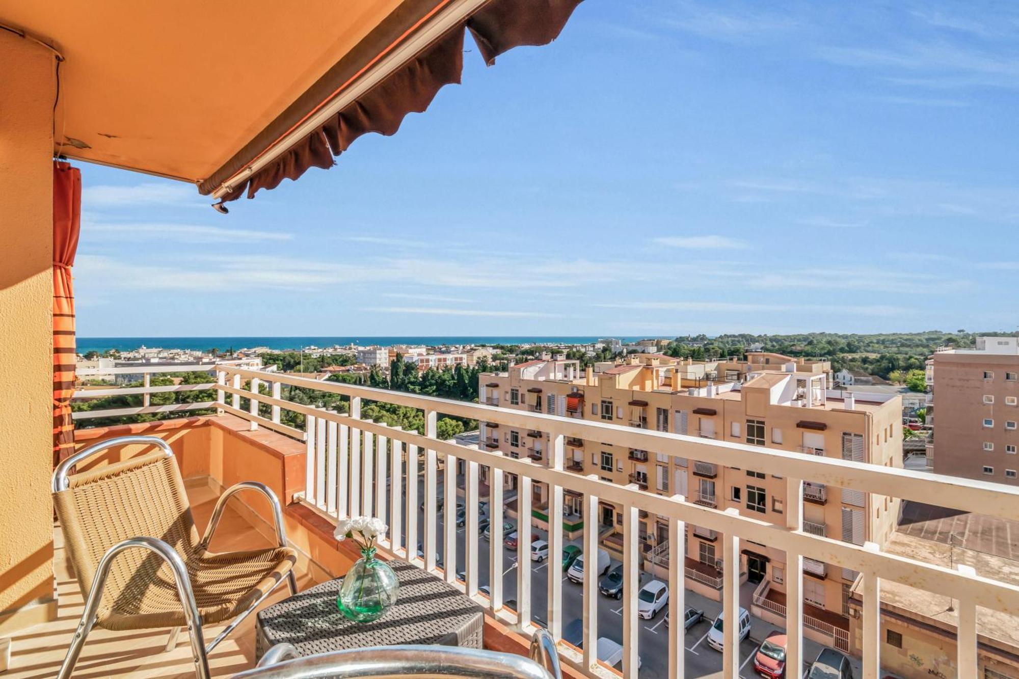 Sea View Penthouse Apartment Vilanova i la Geltru Bagian luar foto