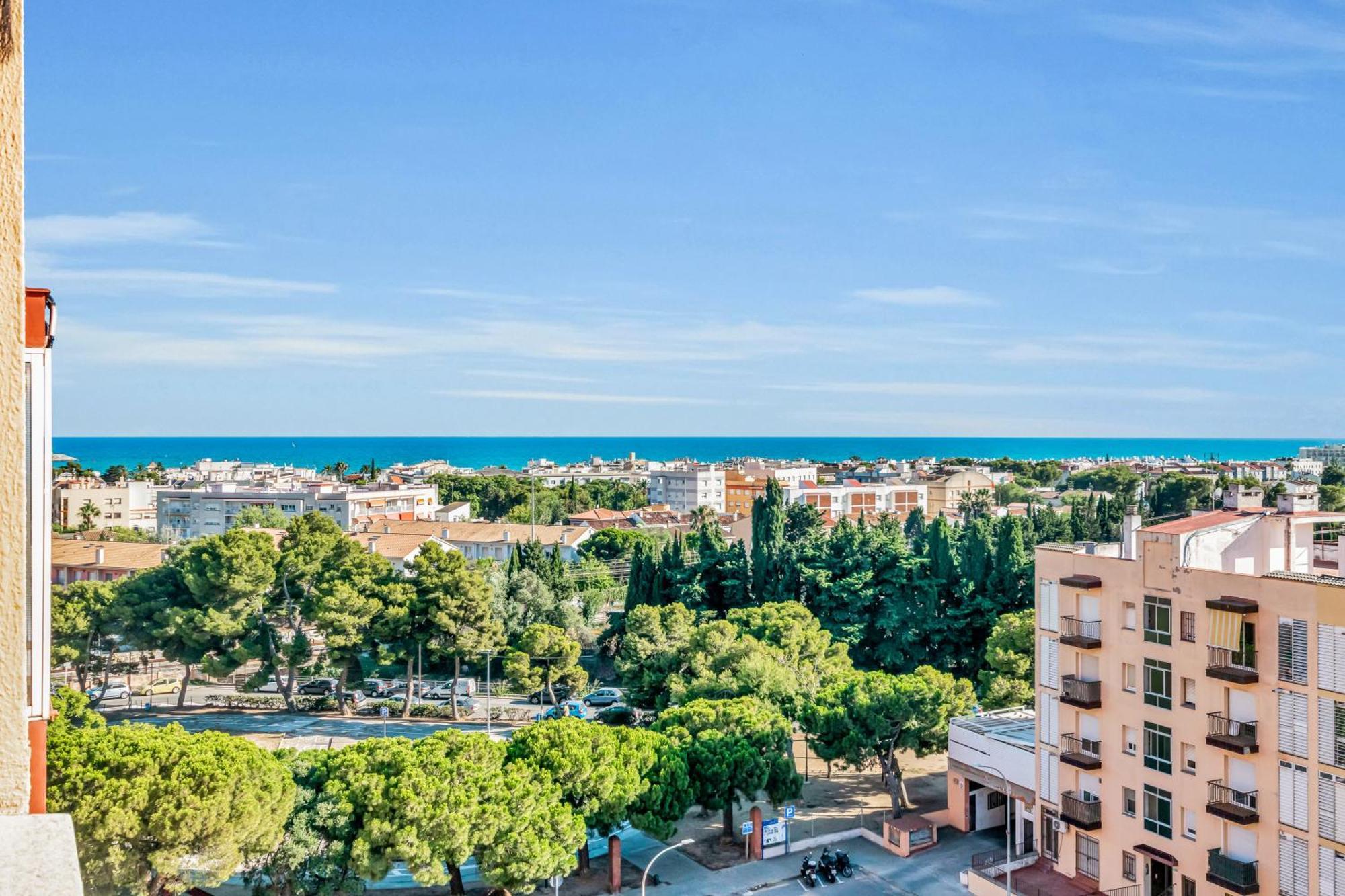 Sea View Penthouse Apartment Vilanova i la Geltru Bagian luar foto